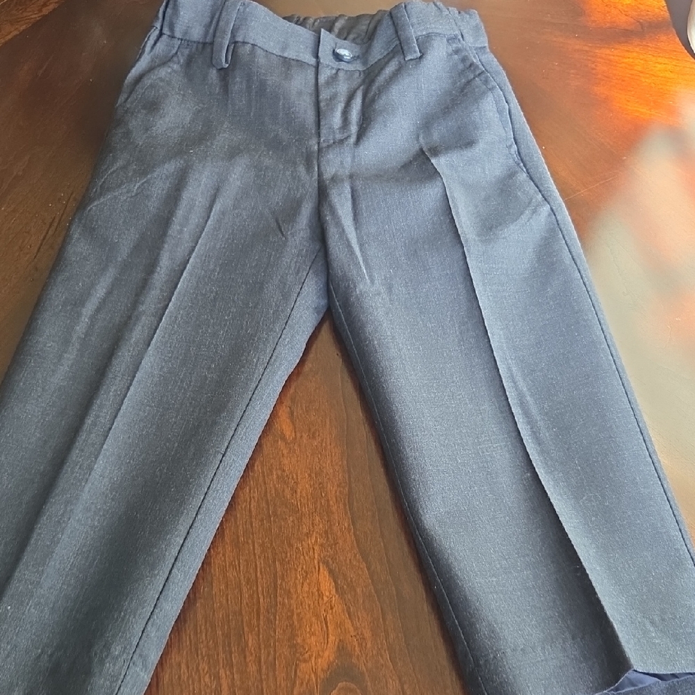 Janie and Jack Dark Blue Dress Pants